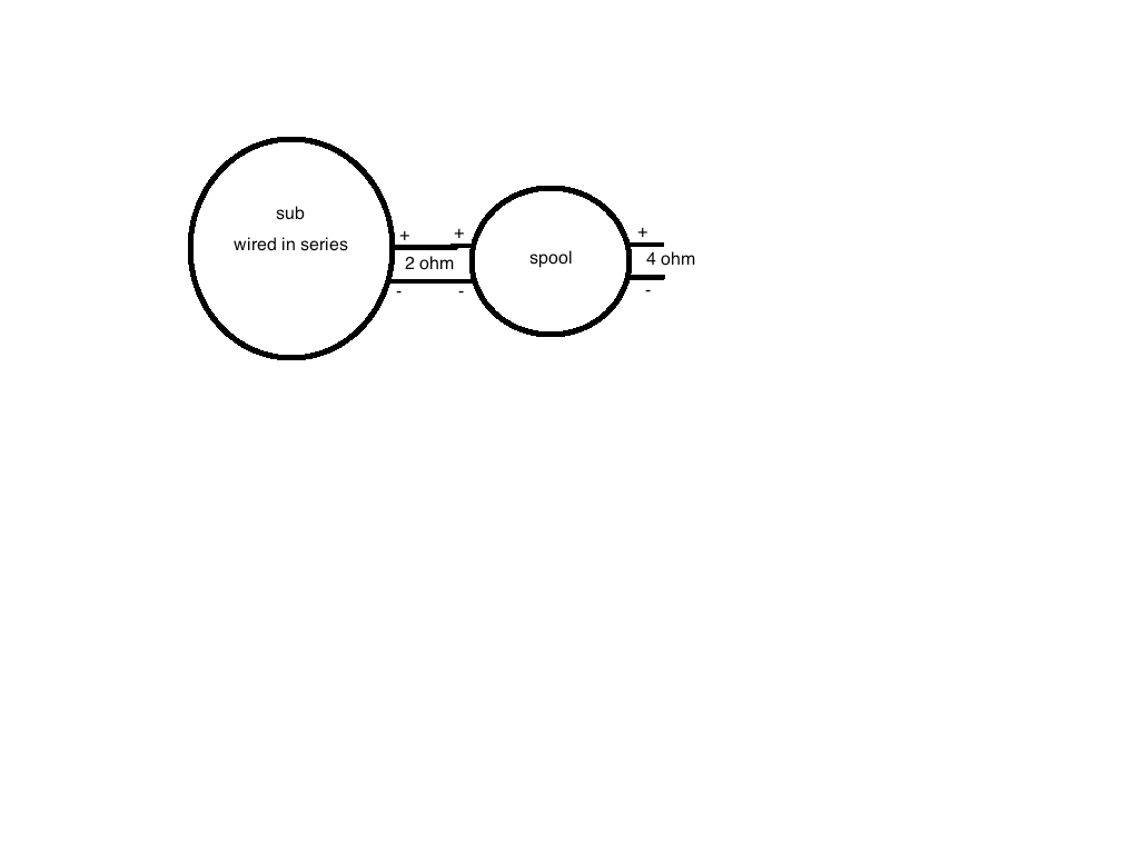 Wiring 3 single voice coil 4 ohm subs Single dvc 4 ohm wiring|