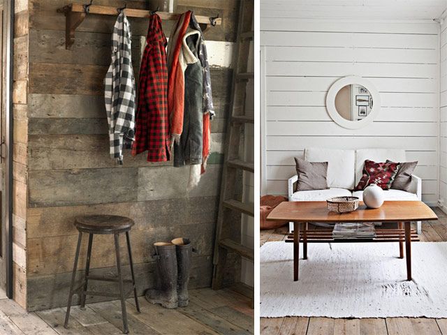 plank wall