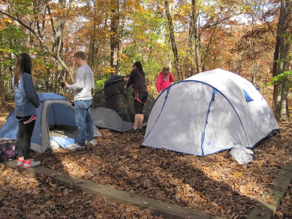 Camping Fall 2013