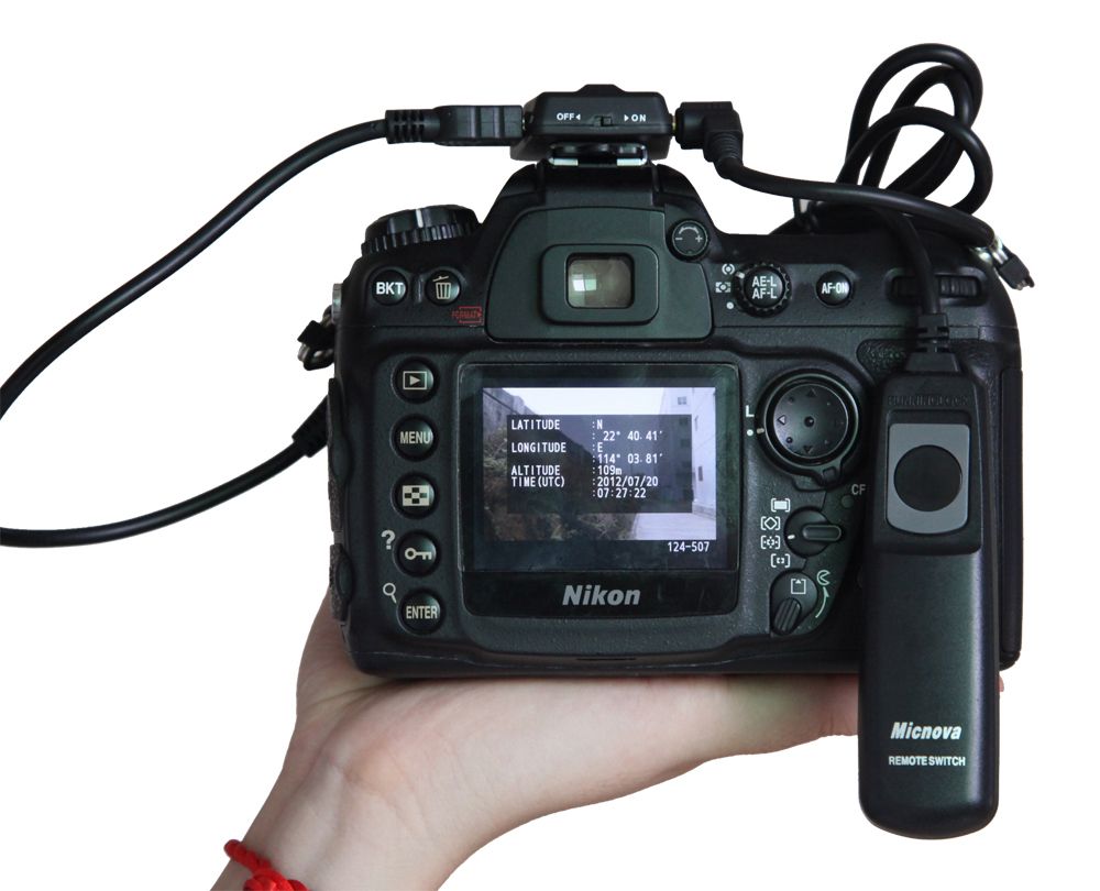 Nikon D7000 D7100 D90 D600 D3200 GPS Unite Geotag Replace GP-1