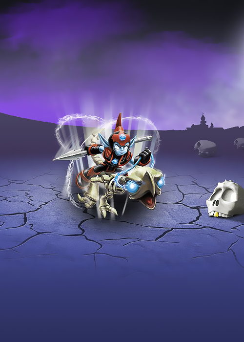 Skylanders Giants Art Fright Rider