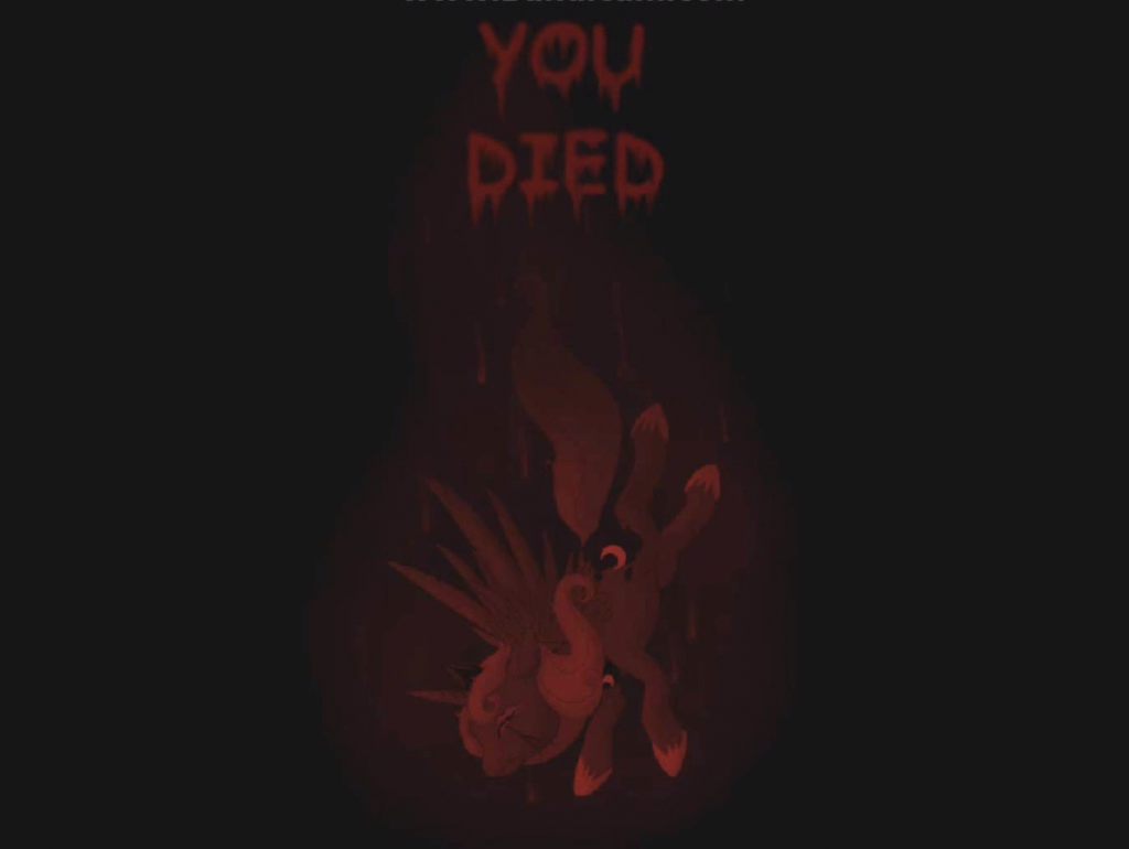 you died