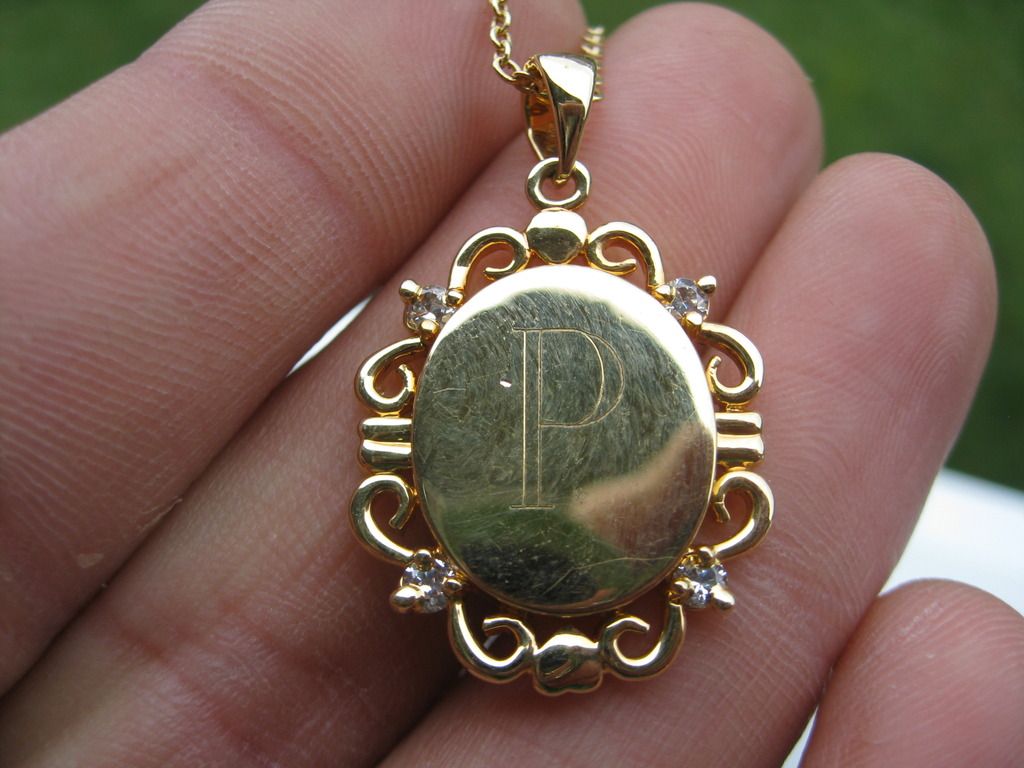 Pendant Marked LJ 14K And More Antiques Board