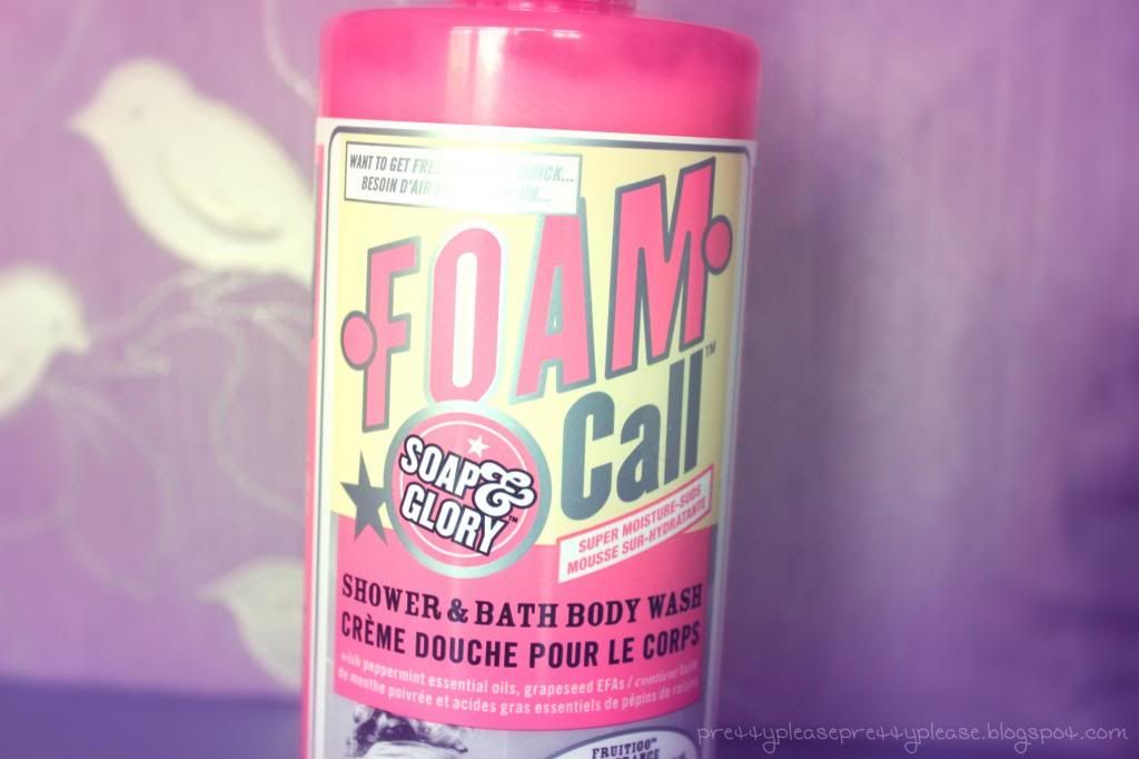 Foam Call Shower and Bath Gel by Soap and Glory
