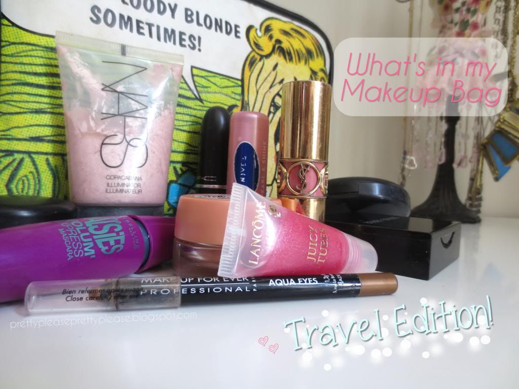 What's in my Makeup Bag: Travel Edition