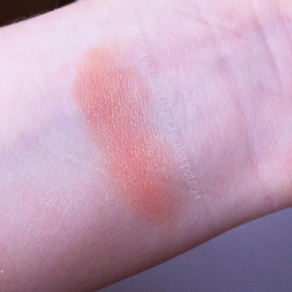 Swatch of Maybelline Dream Mousse Blush in Peach