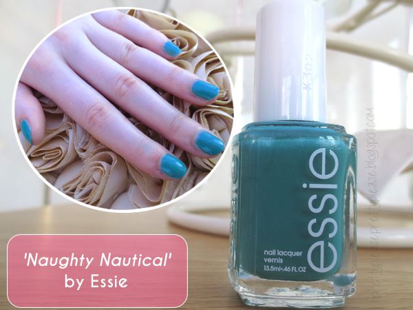 Naughty Nautical by Essie swatch and product photo