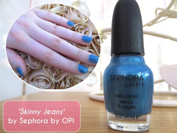 Skinny Jeans by Sephora by OPI swatch and product photo