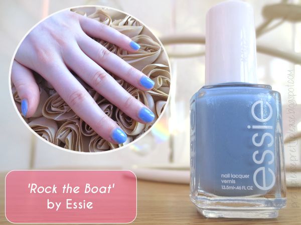 Rock the Boat by Essie swatch and product photo