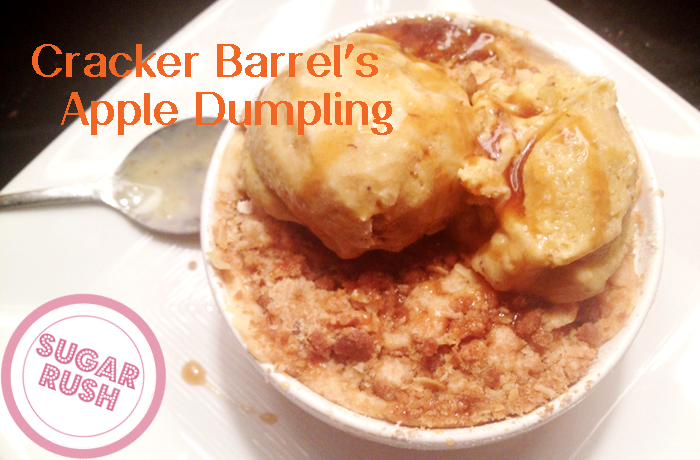 Cracker Barrel's Apple Dumpling