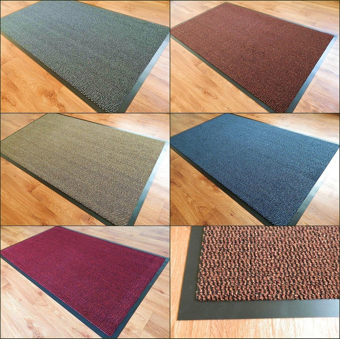 LARGE SMALL KITCHEN HEAVY DUTY BARRIER MAT NON SLIP RUBBER BACK